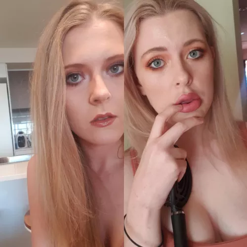 I promise this is my lawt lip transformation post for a while I'm just obsessed 