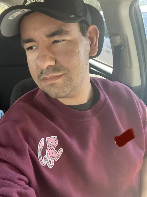 I put a mew patch on my work sweater… what do you think?