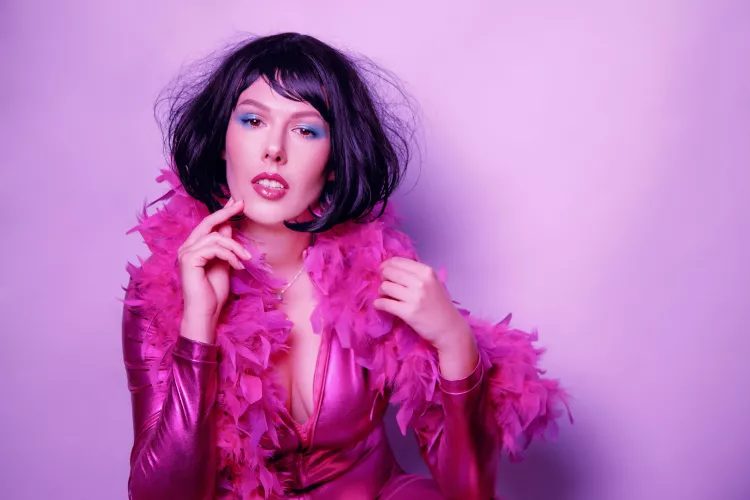 I rather like this flamboyant me 💗