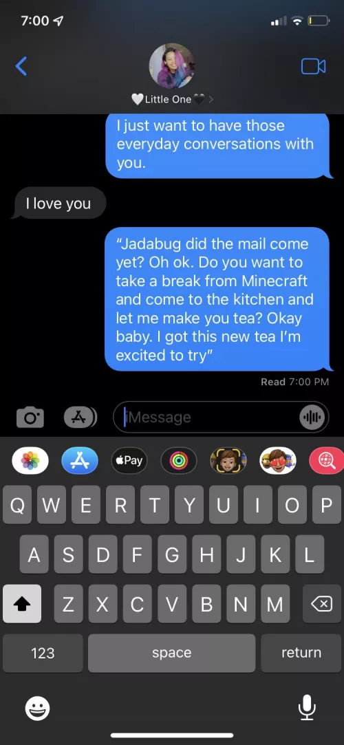 I really do love the middle parts