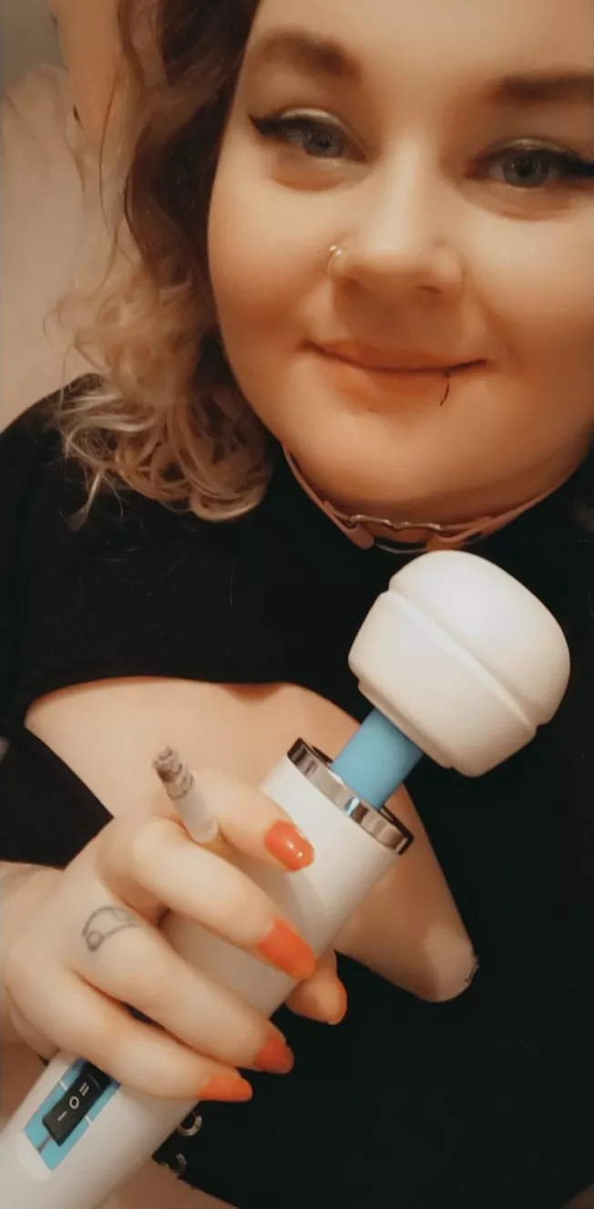 I should incorporate this monster with a cigarette in my mouth