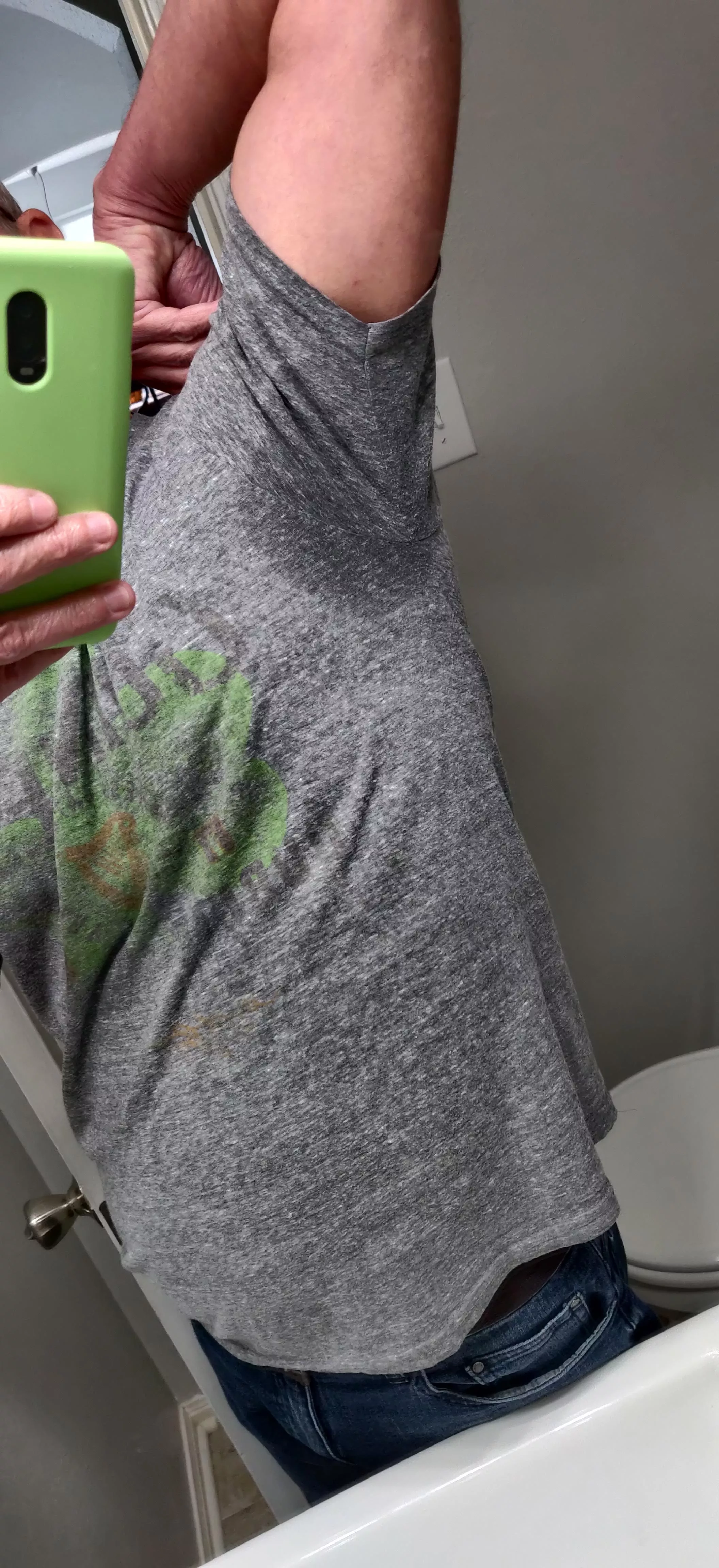 I skipped deodorant today.