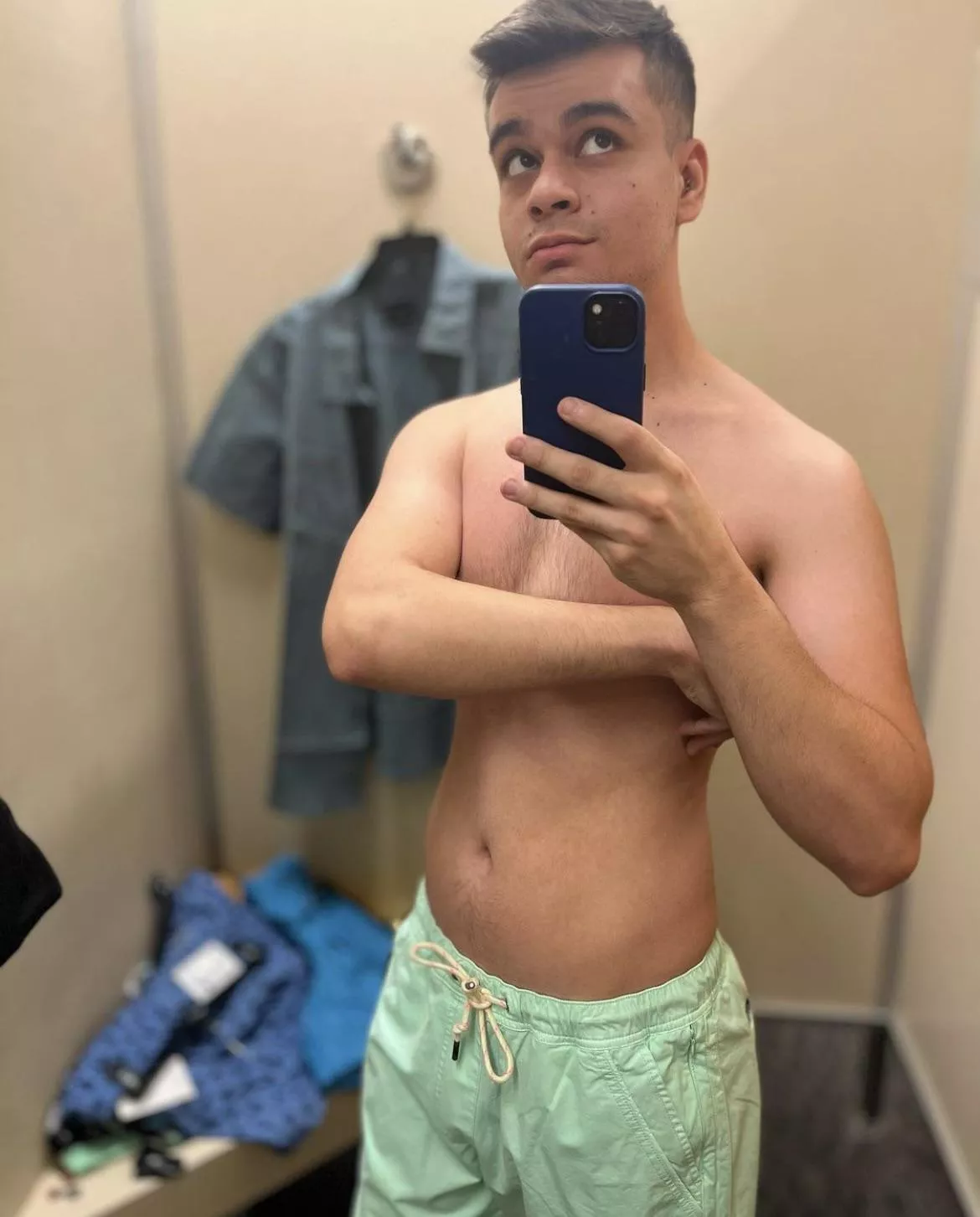 I sometimes don’t like the way I look but for some reason I felt handsome today ❤️ hi guys.