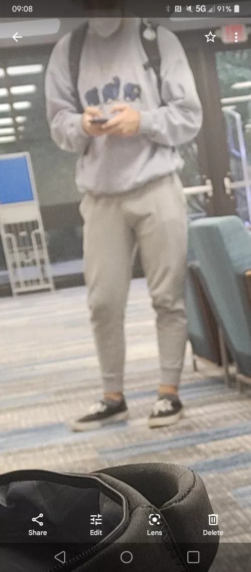 I spy in the school library.