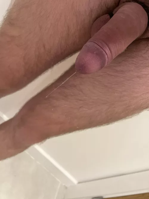 I start leaking as soon as I put my cock ring on