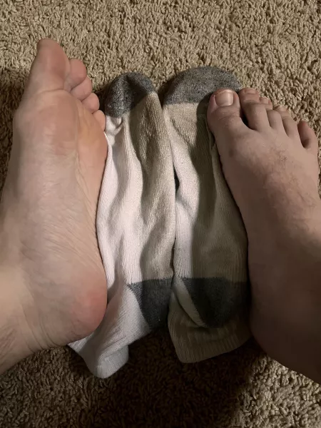 I stuff these socks into my gym shoes every night before bed… what would you do with them while I sleep? ;)