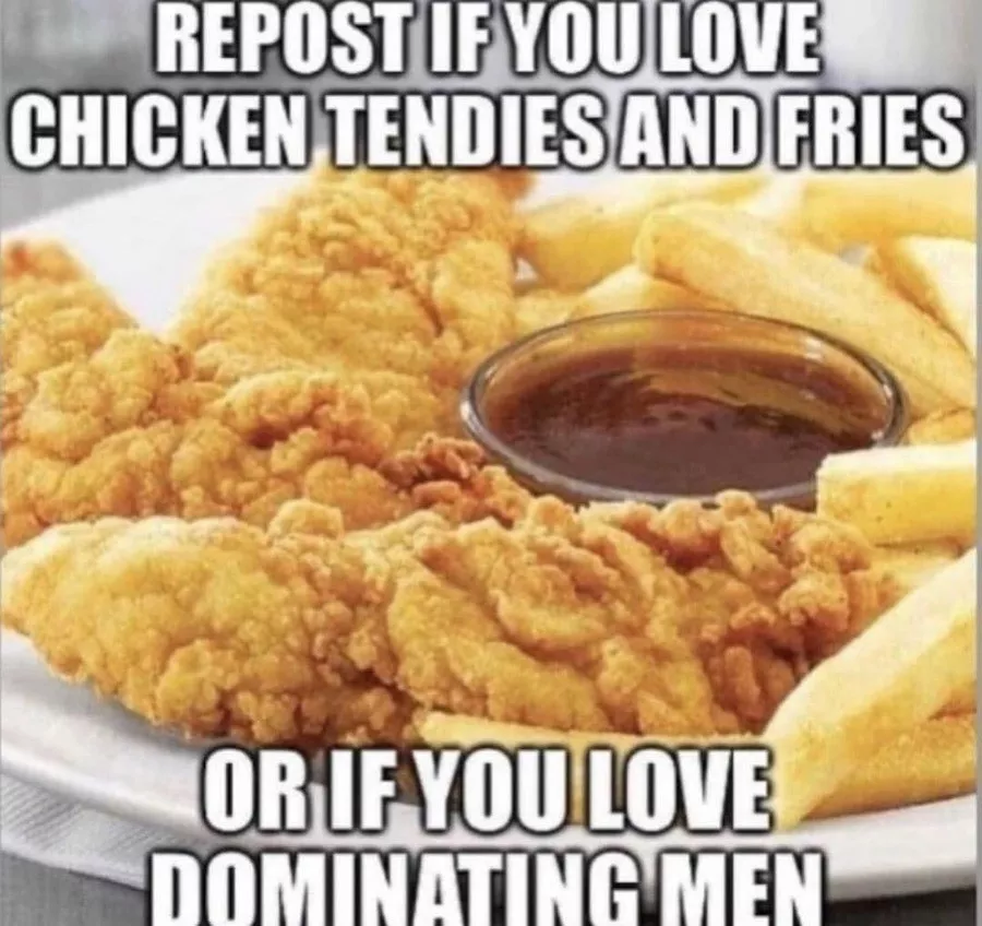 i suppose this one isn't for the female subs, unless you love tenders & fries...