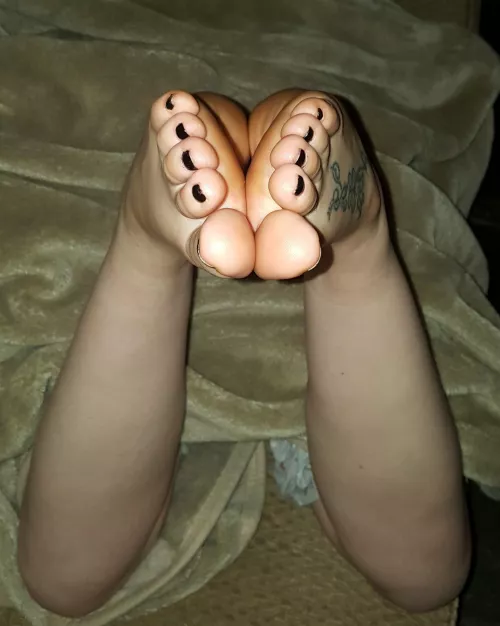 I swear between my soles feels better than any place you've put it before