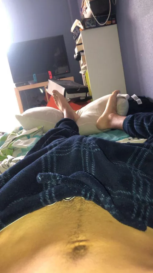 I swear that's a soft bulge