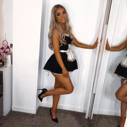 I think I can find something for her to clean!