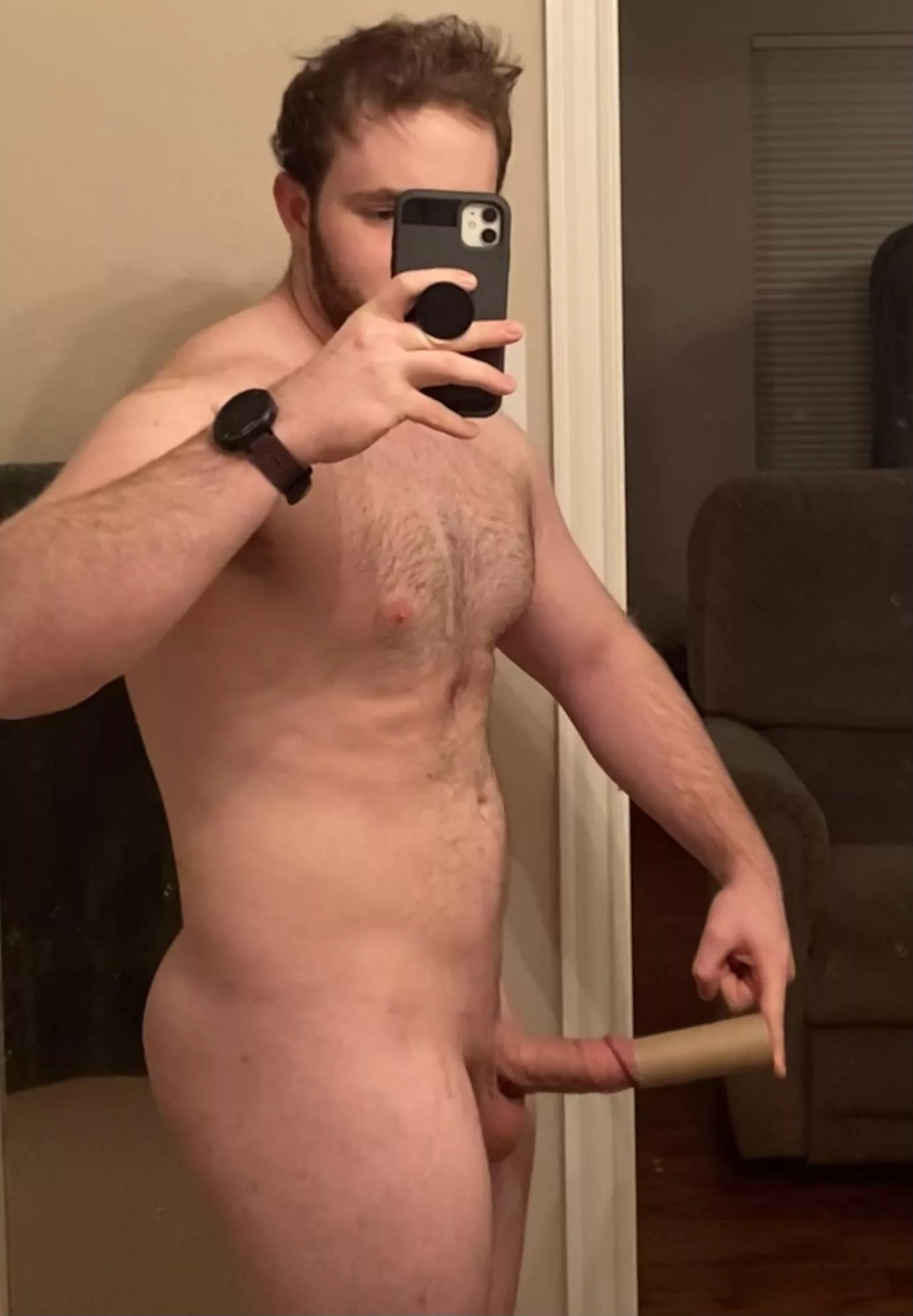 I think I failed the toilet paper roll test. Doesn’t fit 🤷‍♂️