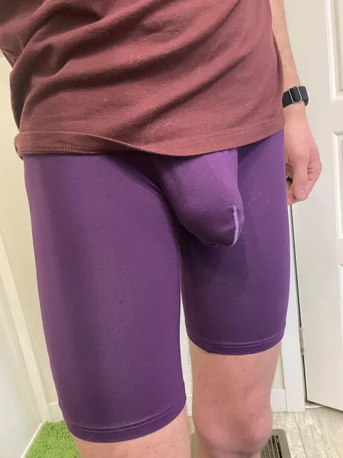 I think I look pretty good in purple.