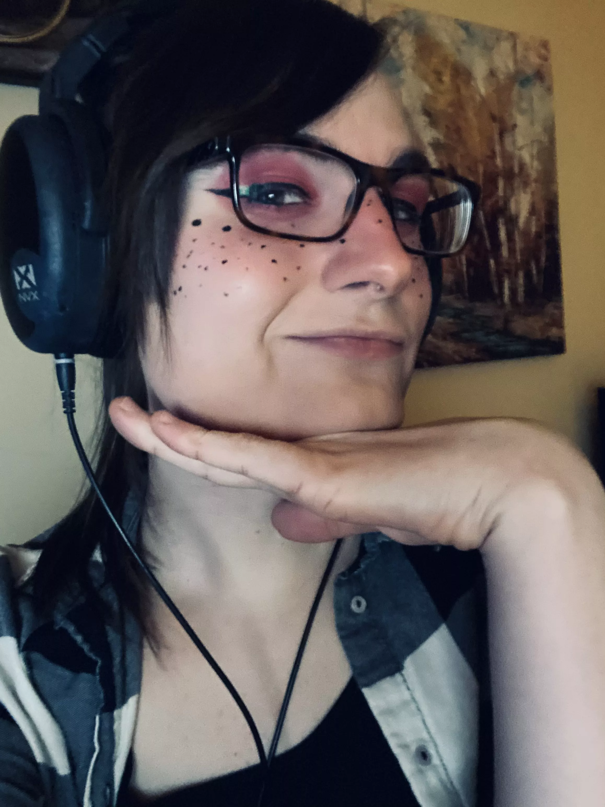 I think I was able to take a selfie that I actually like