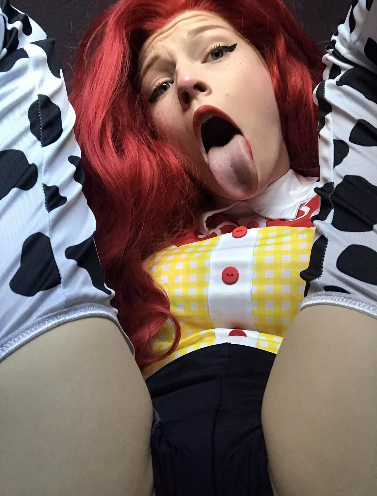 I think Jessie wants to go for a ride cowboy I think Jessie wants to go for a ride cowboy