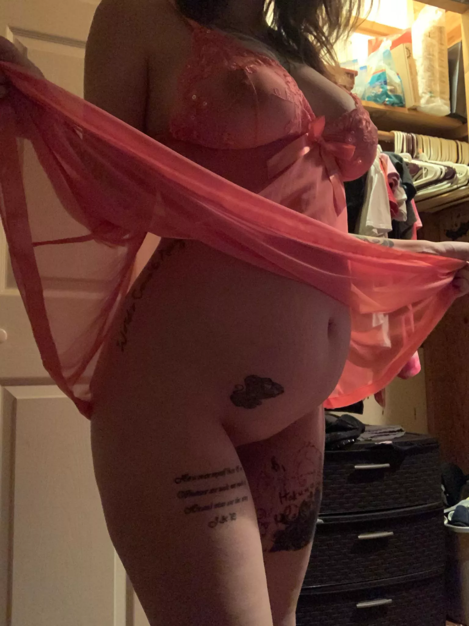 I think knocked up looks good on me 😜😜