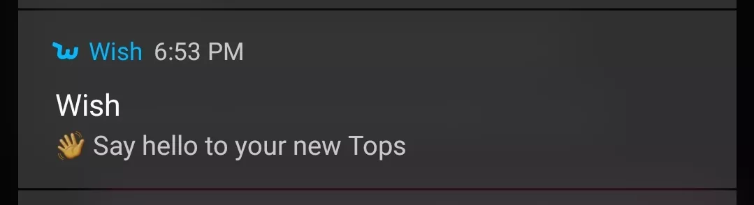 I think my current girlfriend is gonna be pissed at Wish... I think my current girlfriend is gonna be pissed at Wish...