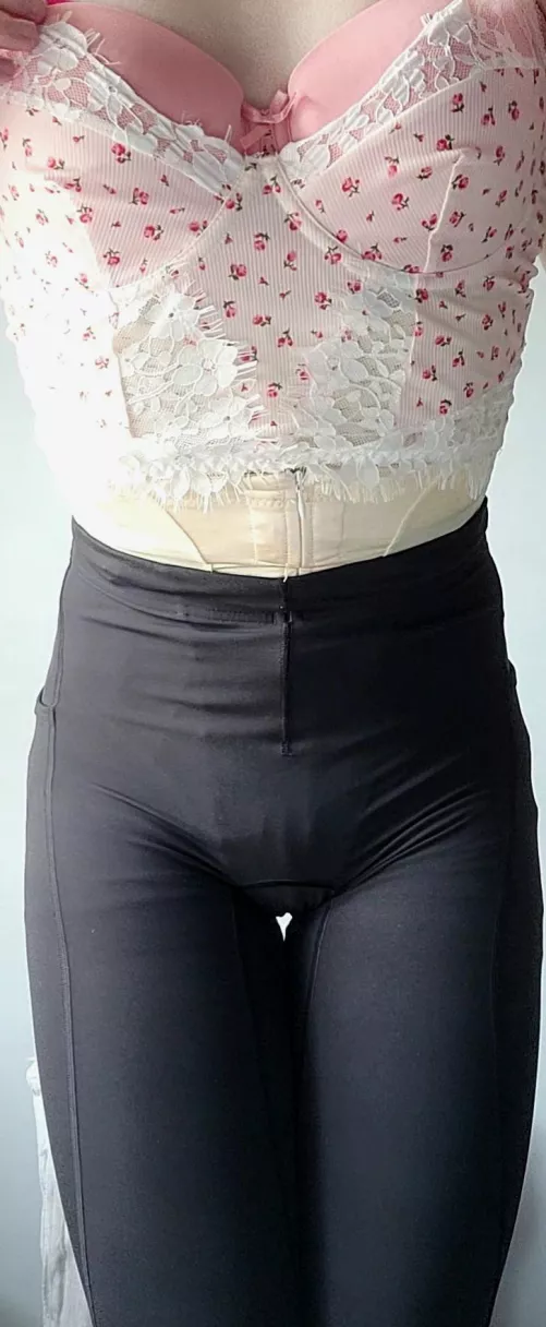 I think my panties are a little thick