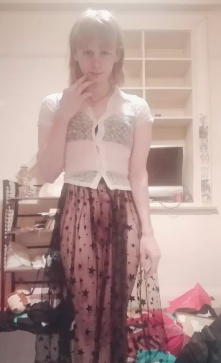 I think my skirt might be transparent πβ¨