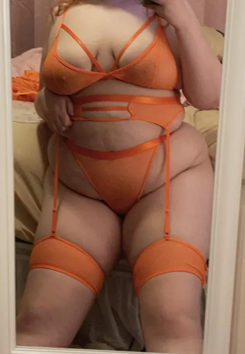 i think orange is a pretty color.