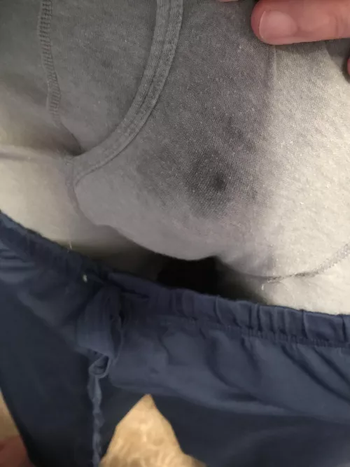 I thought I was a little wet..: