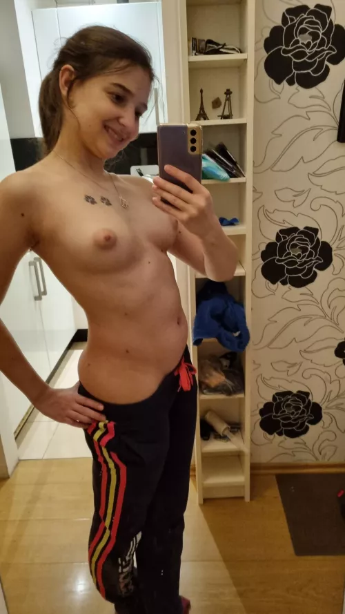 I took selfie almost every time I past my mirror 😅