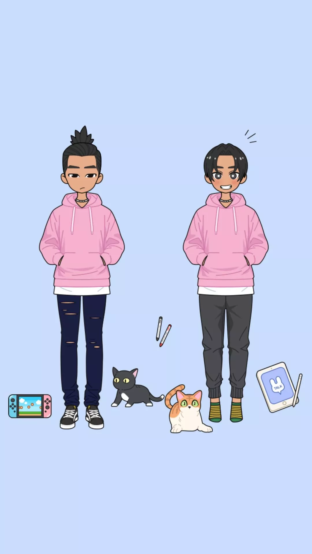 I used Lily Diary app to make myself an avatar! I used Lily Diary app to make myself an avatar!