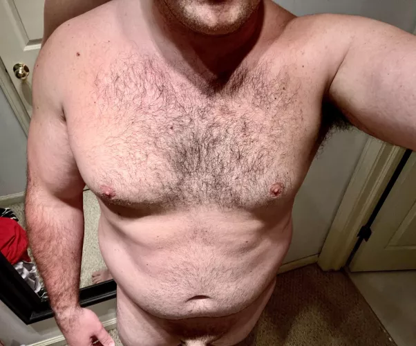 I used to be self-conscious of my chest hair, but now I’m learning to embrace it!