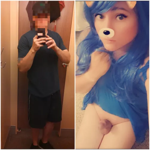 I used to pretend to be straight, now I'm a cock addicted sissy who loves humiliation 💕 DMs welcome