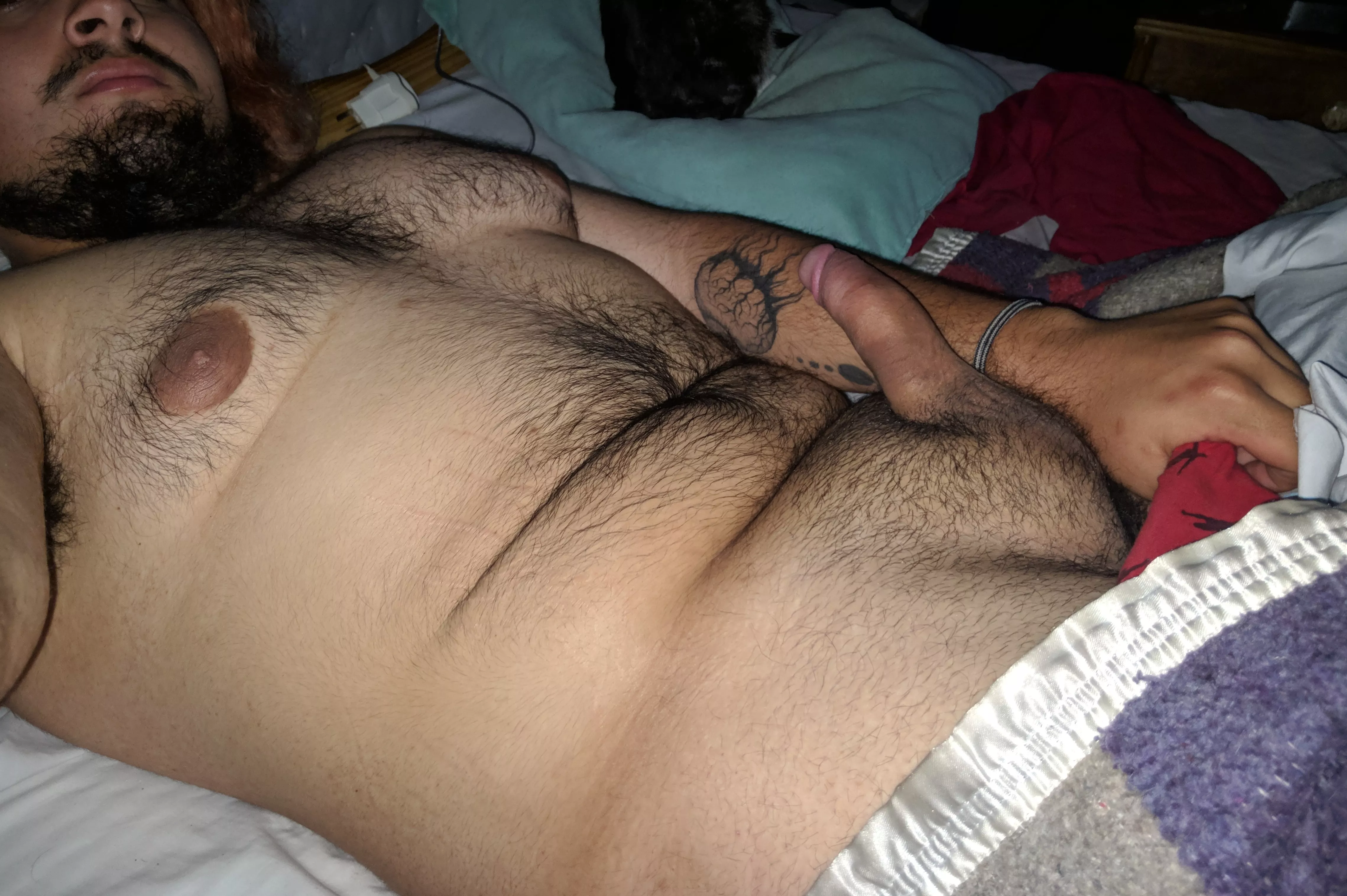 I want more tattoos and You bouncing on top of me ☺️