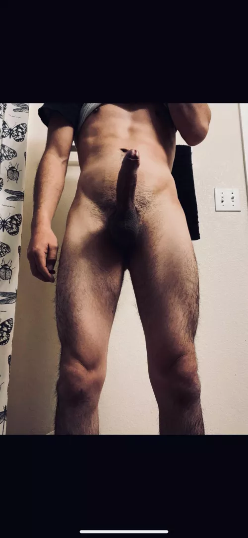 I want to bend you over and spread those cheeks