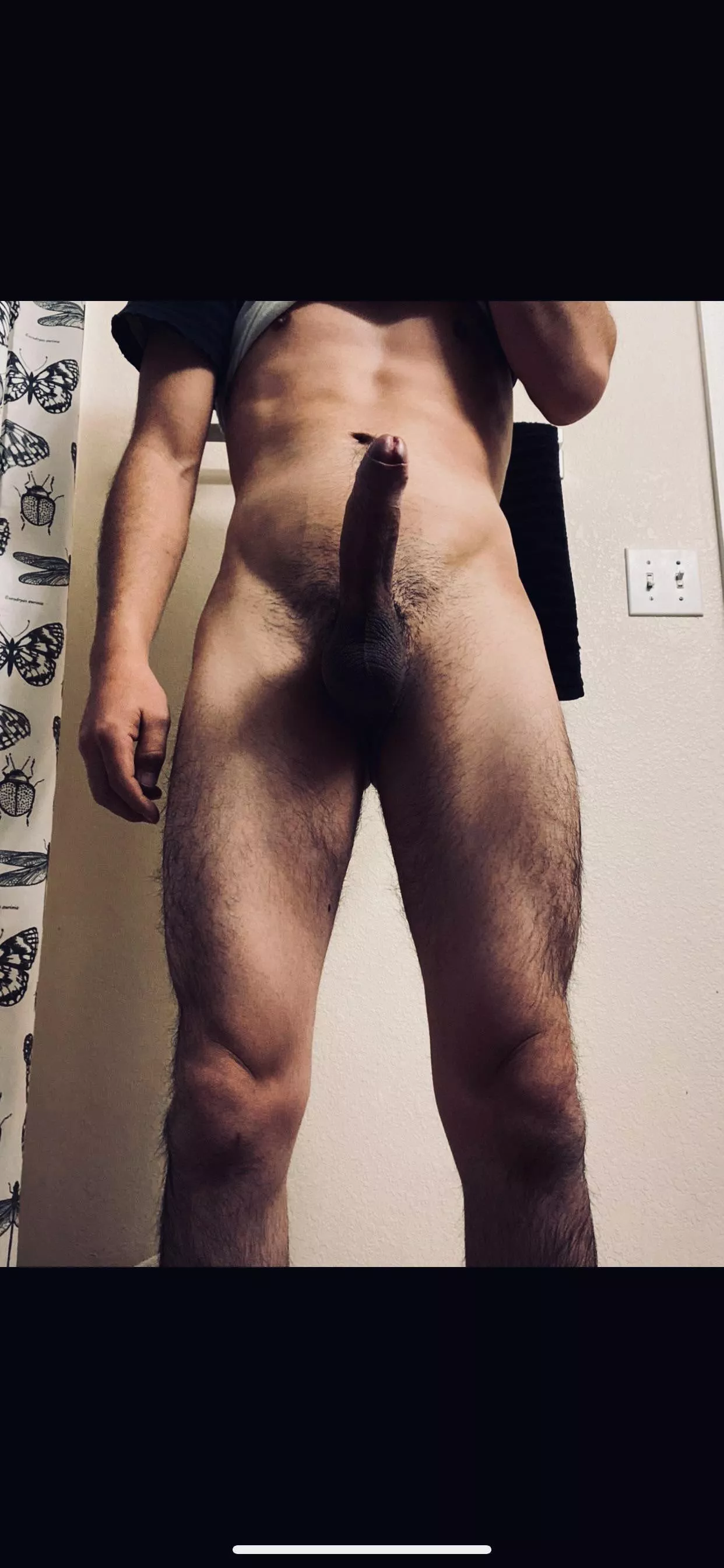 I want to bend you over and spread those cheeks