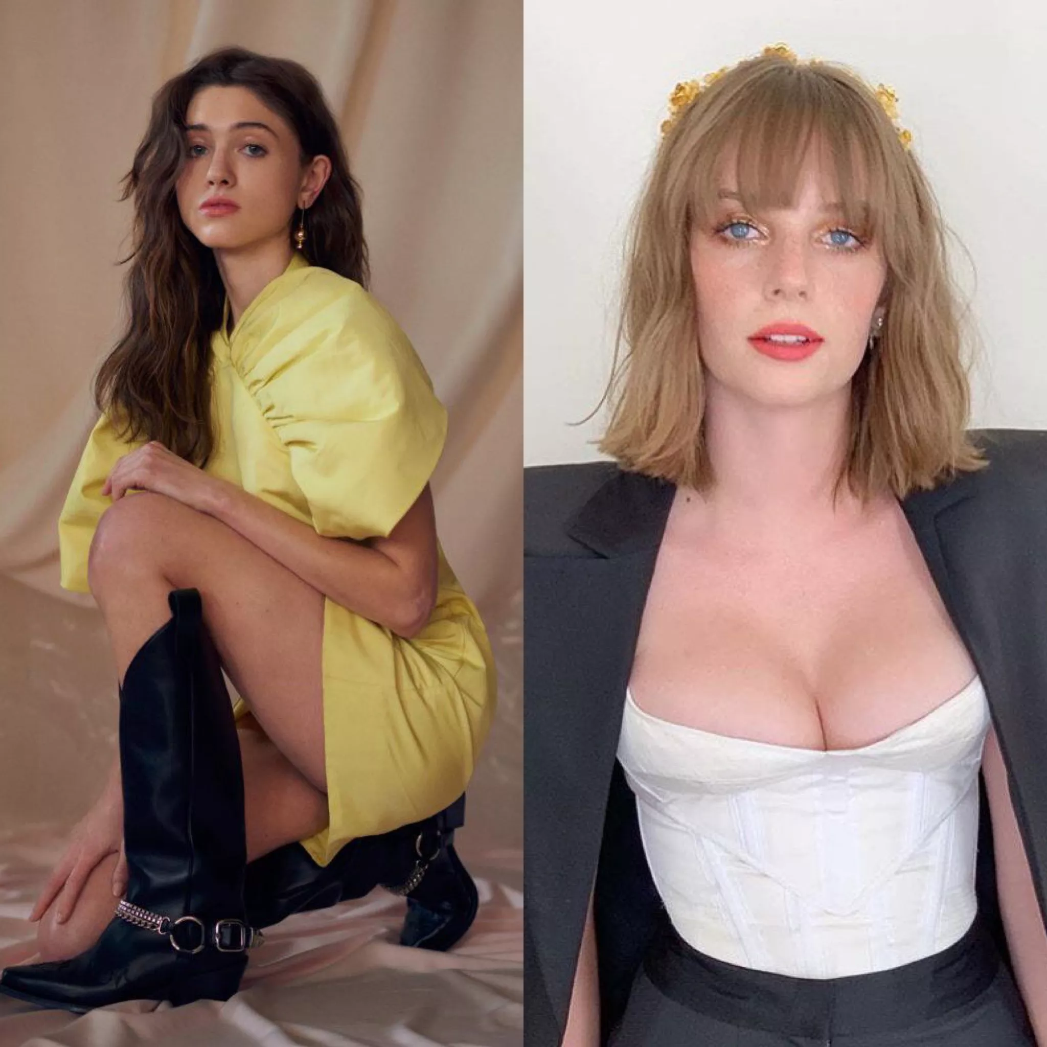 I want to see a Stranger Things episode where Maya Hawke smothers Natalia Dyer I want to see a Stranger Things episode where Maya Hawke smothers Natalia Dyer