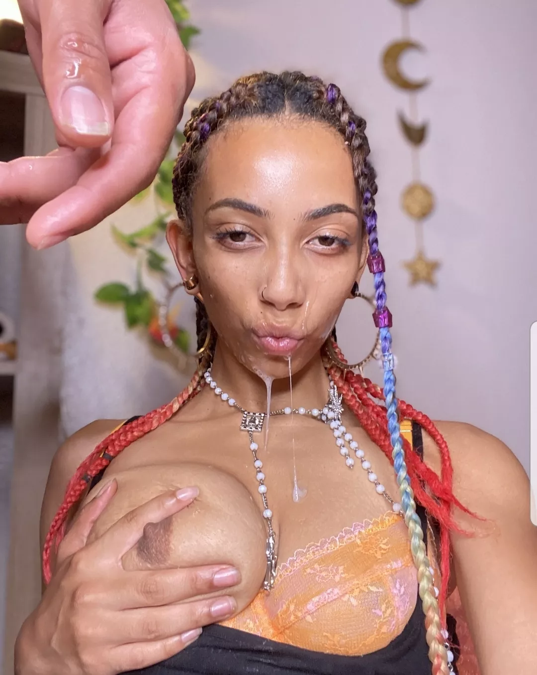 I want to stare into your eyes while I swallow and suck on your cock