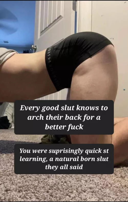 I was born to be a slut for real men