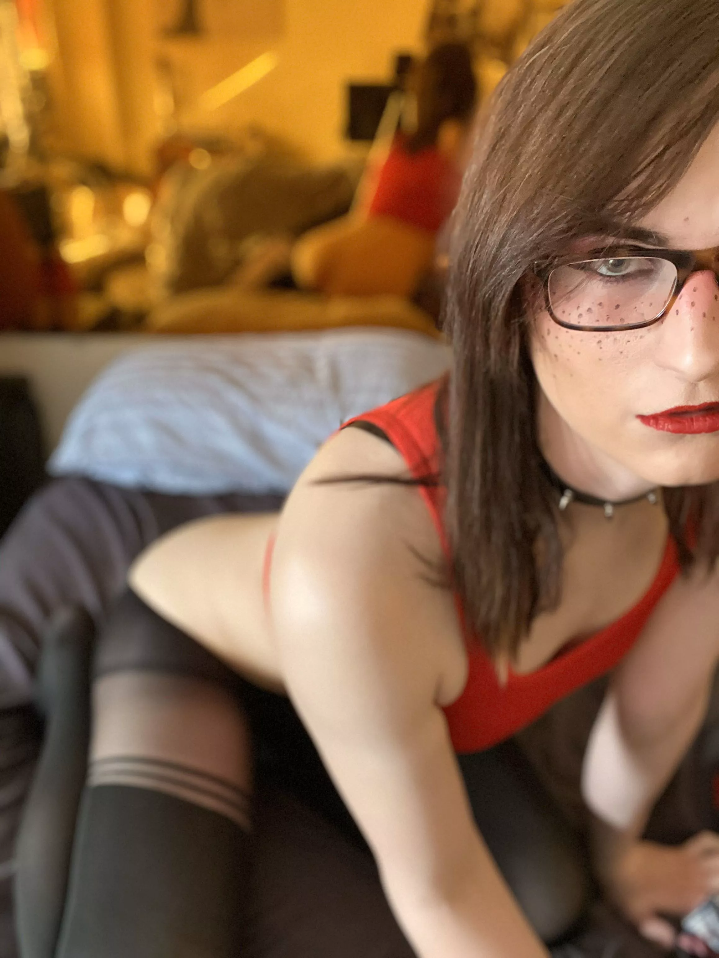 I was born to be on my knees.