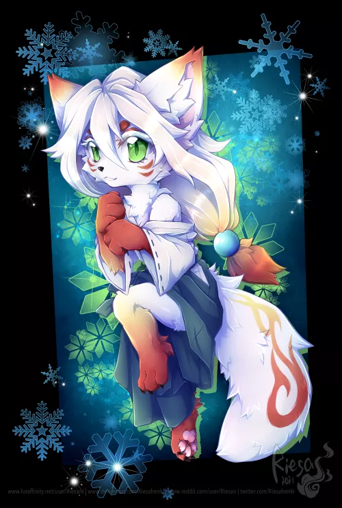 I was lucky to be picked to draw the very first picture of this gorgeous little lady, her design is so pretty 💖(Commission by me; Riesahenki @ Twitter)