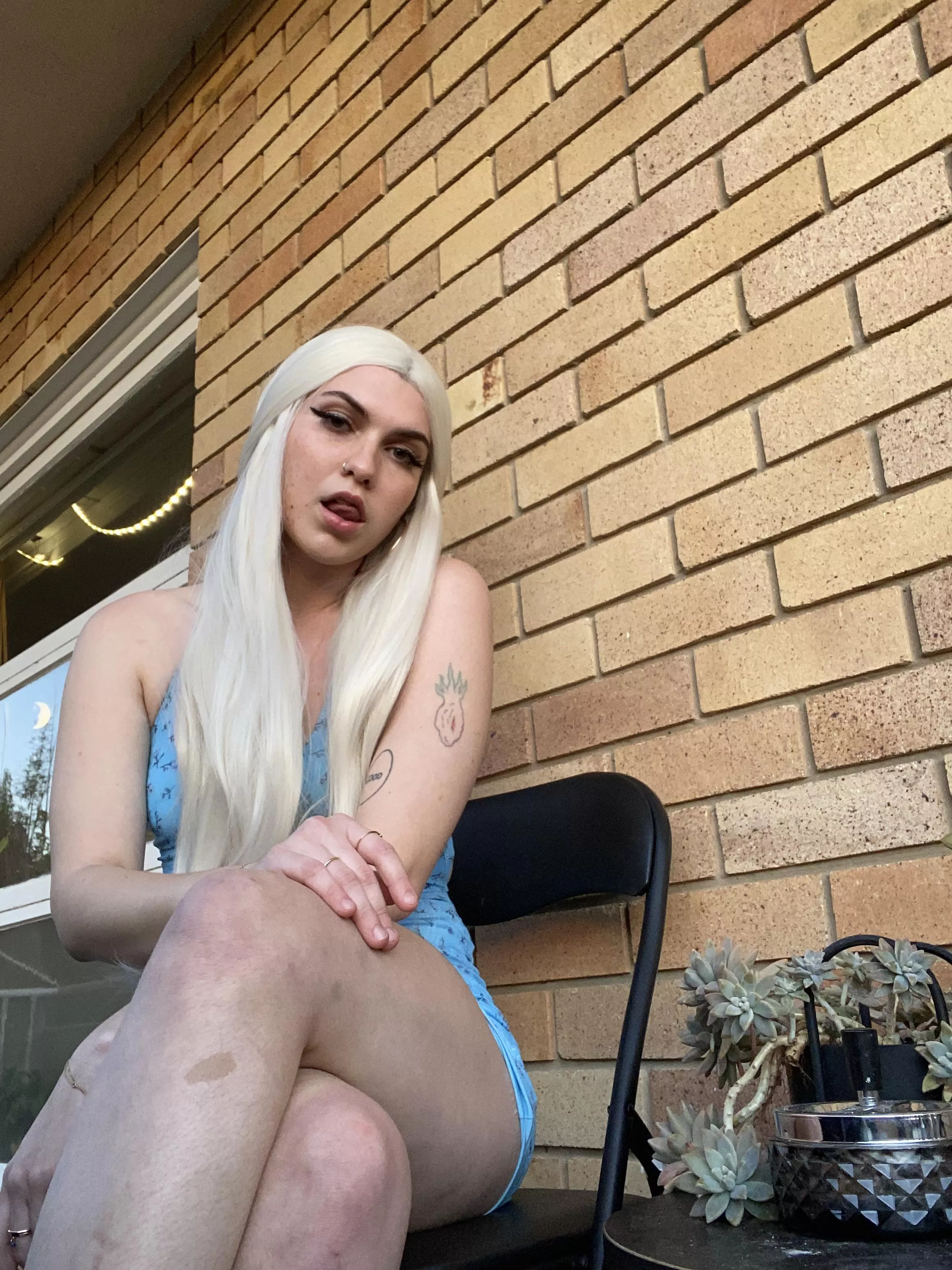 i was only blonde for a day but i had my fun ✨