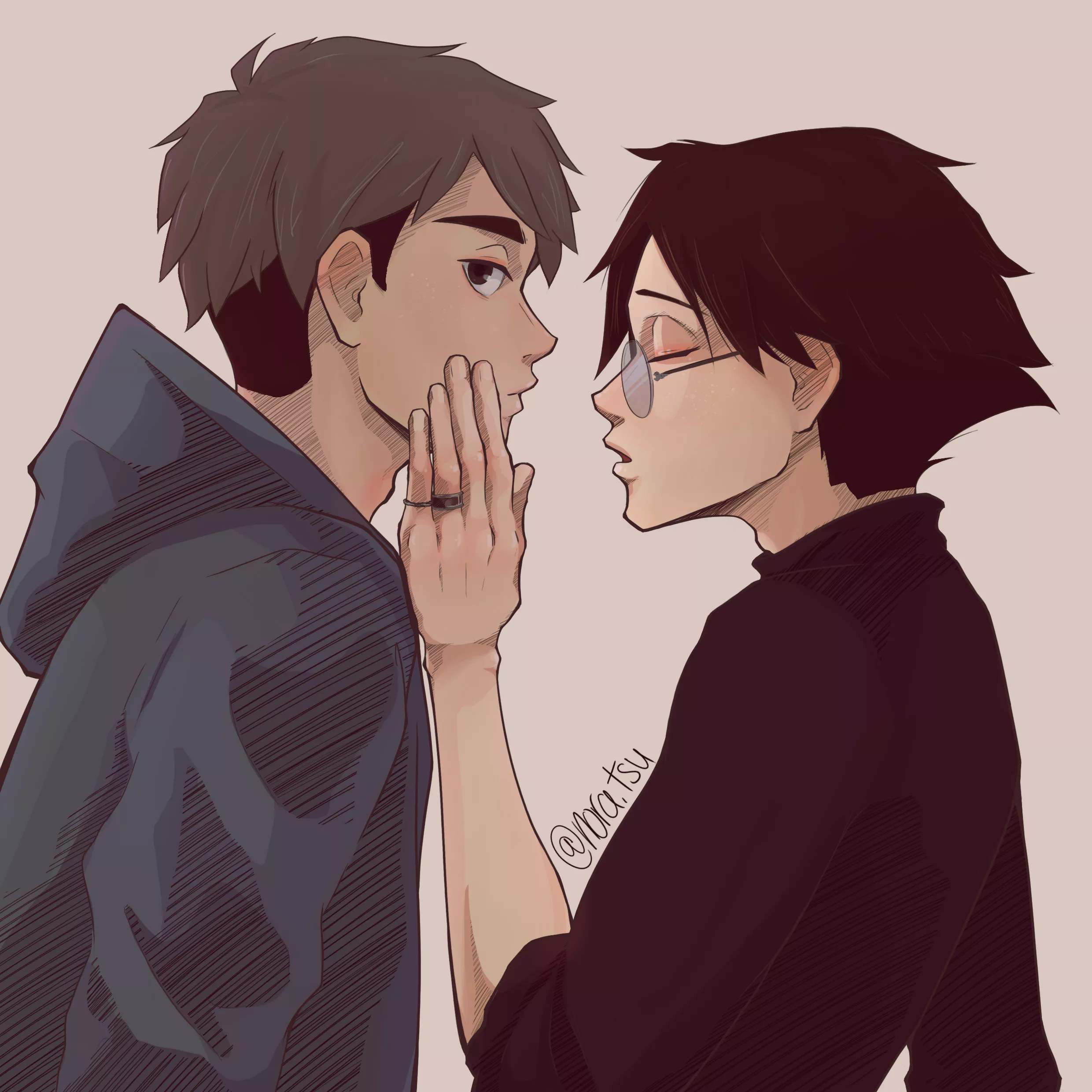 I was surprised at the lack of sunaosa dj's and fanart, they're amongst my favorite pairings in [Haikyuu]