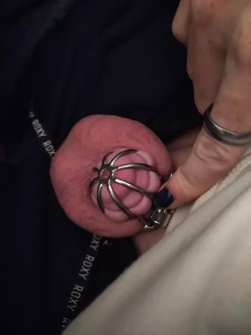 I was thinking that I could go for locktober no vember and denial December all in chastity 🤭 what do you think ?