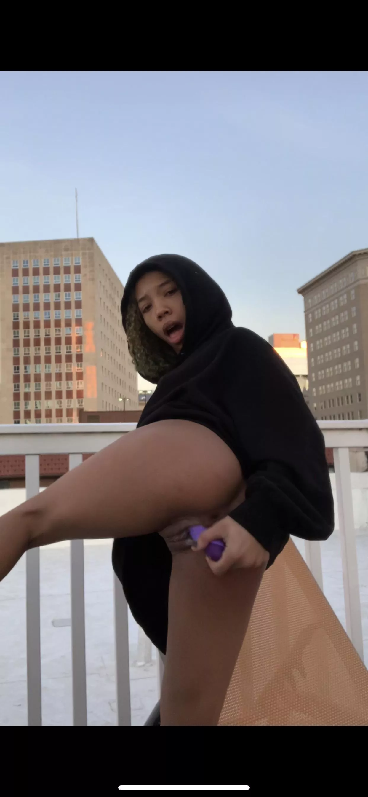 I was too wet on the roof