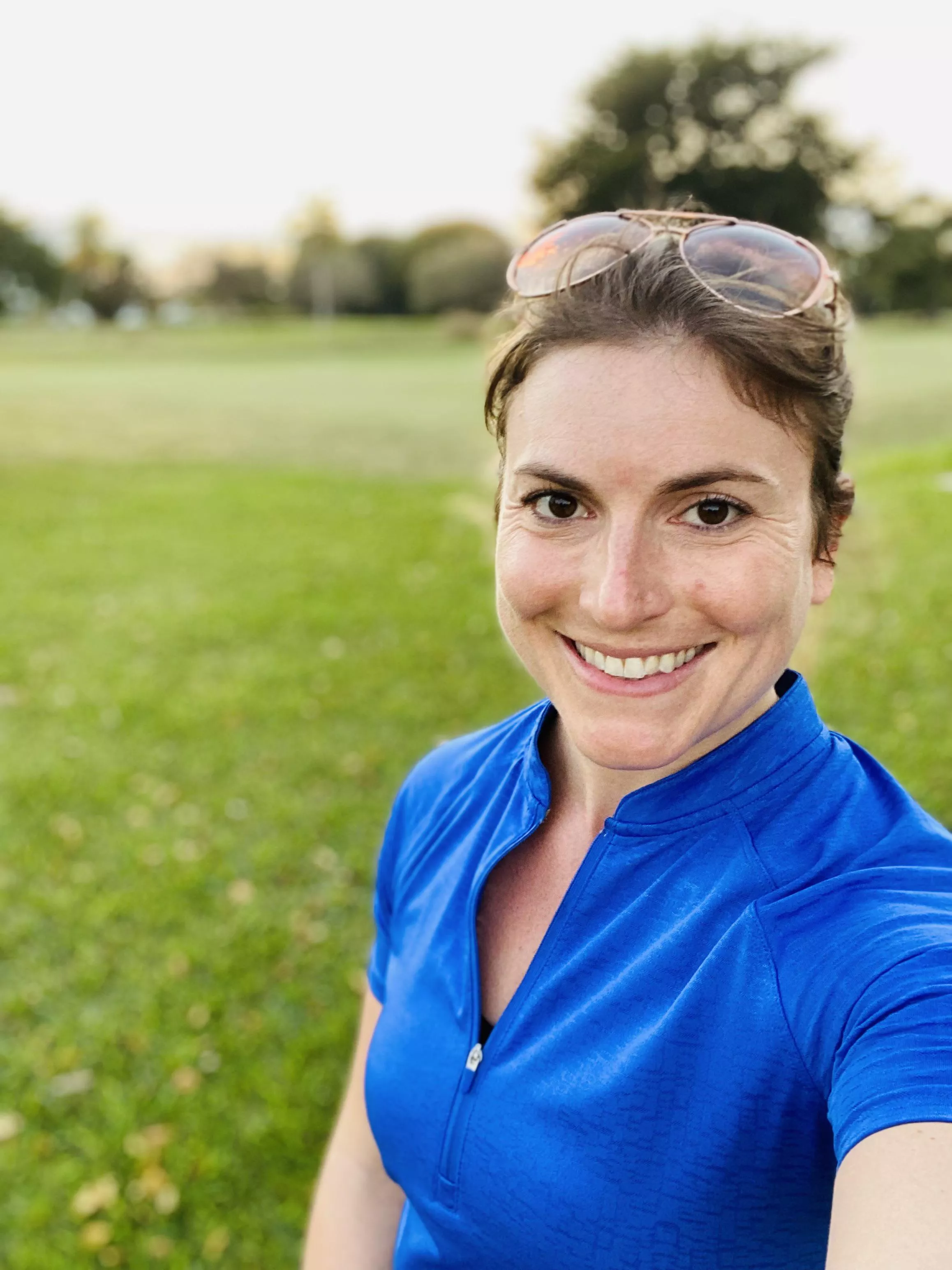 I went golfing today ☀️