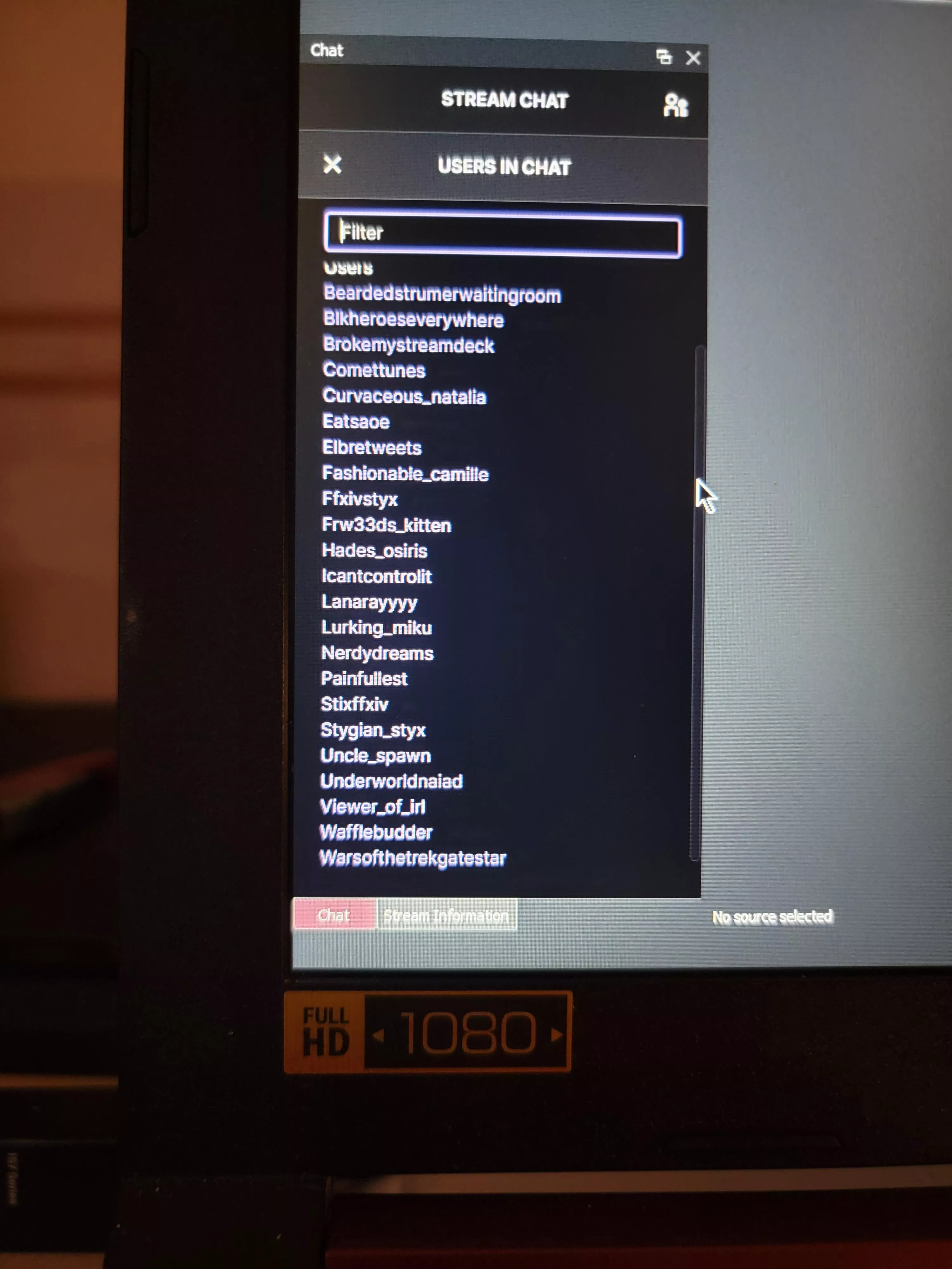 I went to go check viewer list before stream and BAM! I've got a whole bot-party in here!! Never seen this many bots in my stream before! Any reason why this would happen?