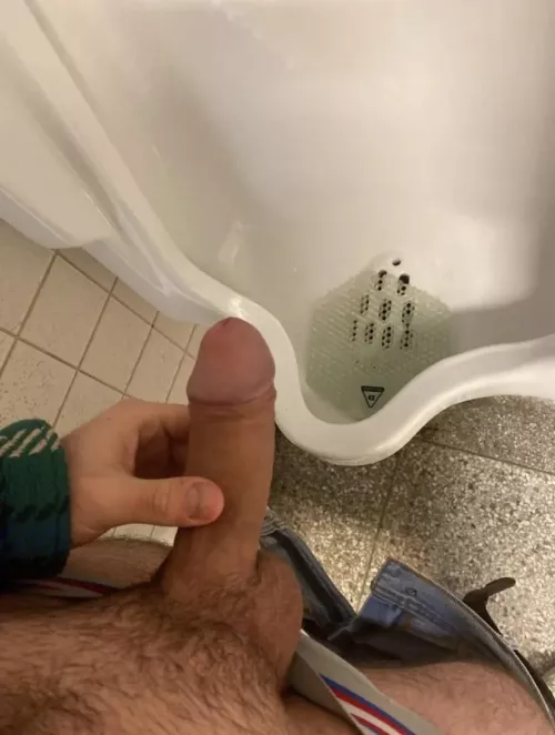 I whip this out at the urinal next to you… what’s your next move?