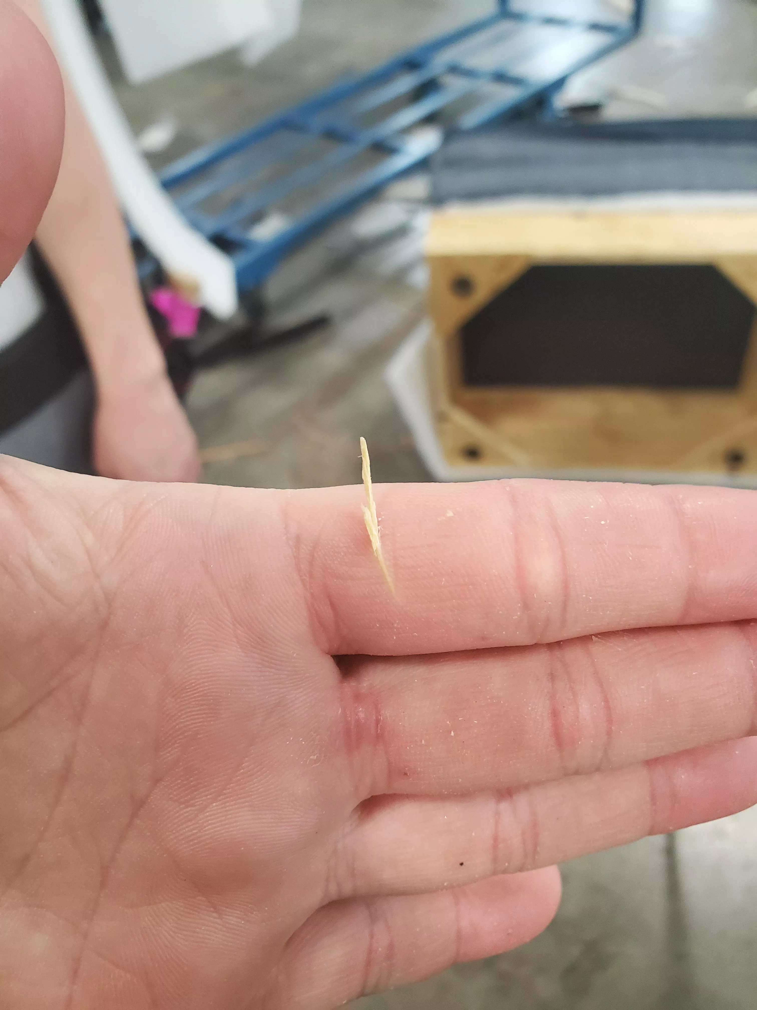 I wish I could've got a video of my supervisor pulling this out.