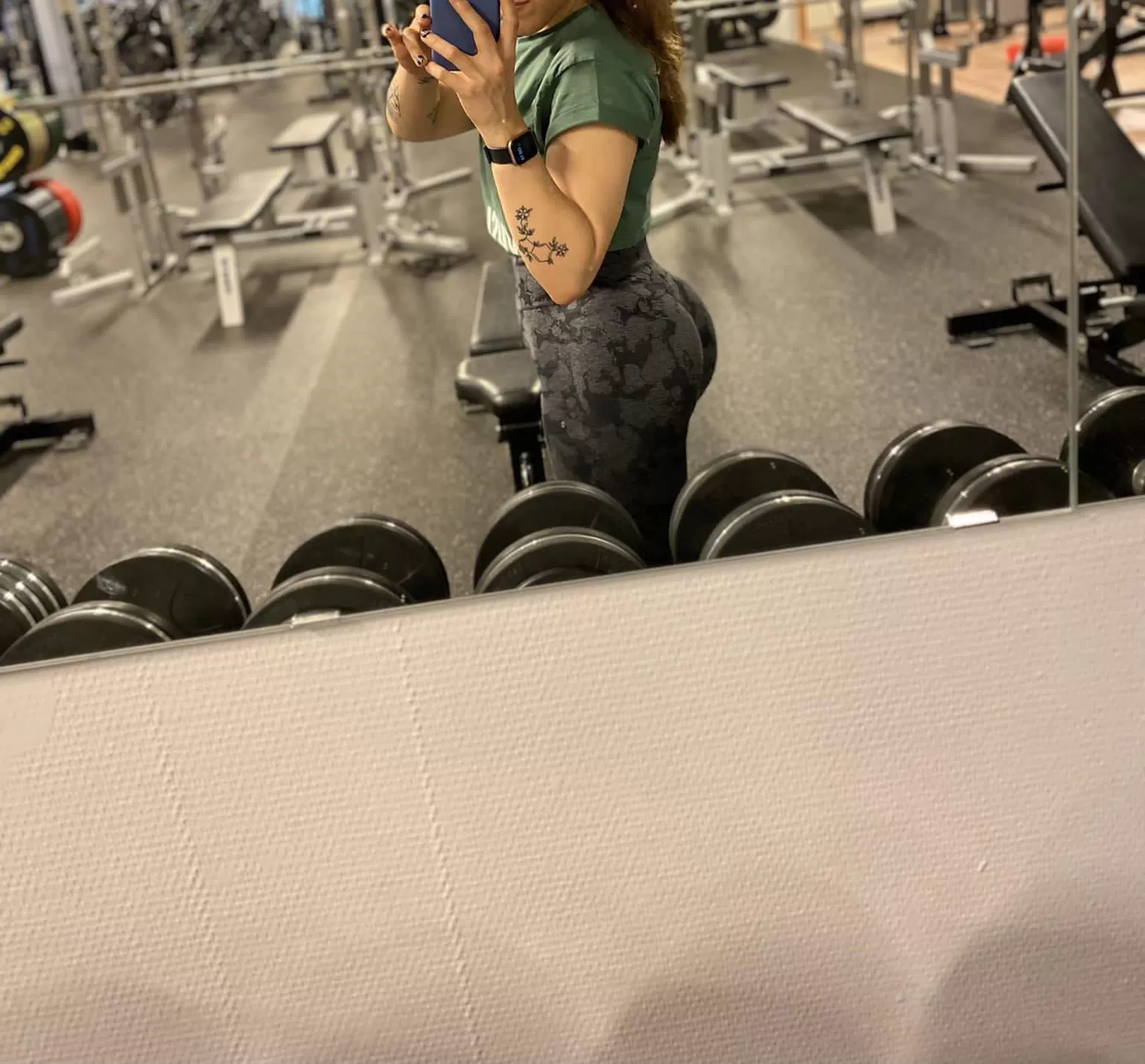 I wish more men flirted with me in the gym ☺️