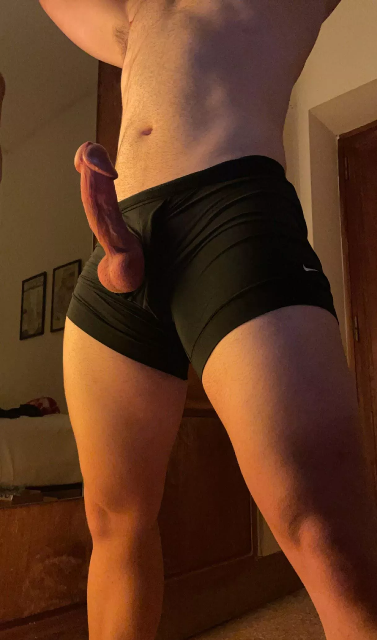 I wish the whole world could see me naked and horny