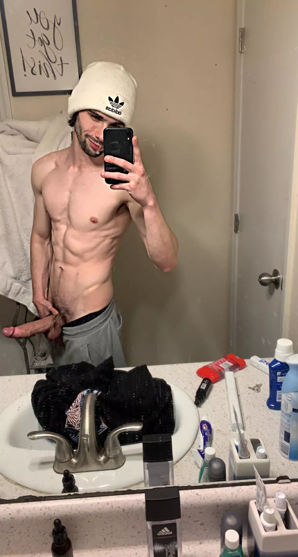 I woke up with some mean morning wood so I thought I’d share