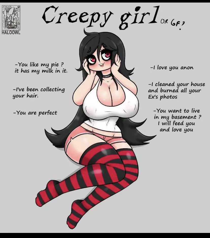 I wonder if these girls actually exist I wonder if these girls actually exist