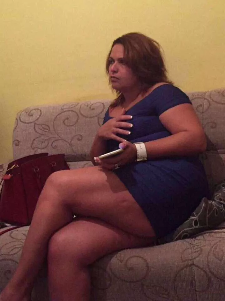 I wonder where my mom is going like that 😳