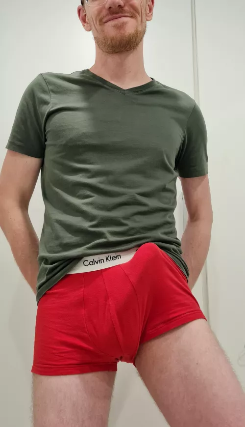 I wore Xmas colours without realising 😆